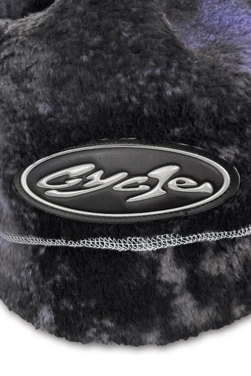 TIE-DYE BOA  HAT -PURPLE MIX-