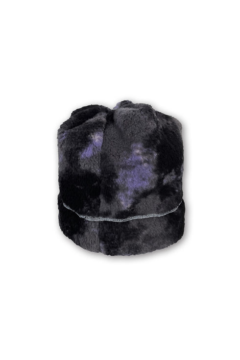 TIE-DYE BOA  HAT -PURPLE MIX-
