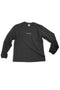 【COME HELL HIGH WATER】acid house ADULT LONG SLEEVE TEE -DARK CHARCOAL-