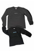 【COME HELL HIGH WATER】acid house KIDS LONG SLEEVE TEE -BLACK-