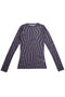 SPELL WAVE PLAID SECOND SKIN TOPS -PURPLE MIX-