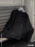 TERRAIN CUT-OUT LONG SLEEVE TEE -BLACK- *Last1