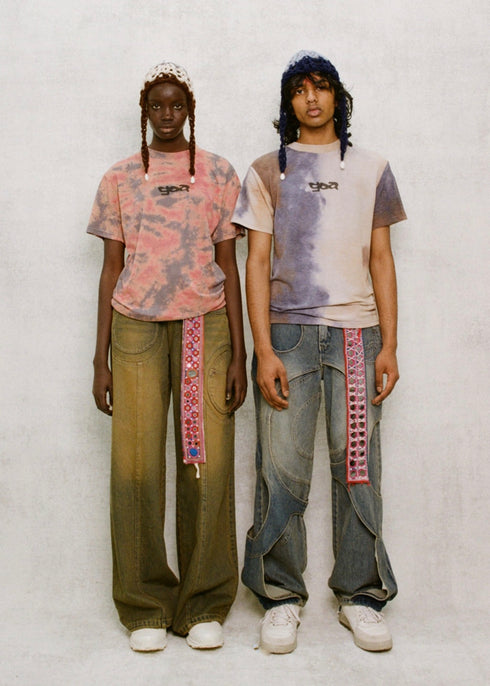 GOA TEE -TIE DYE RED MIX- *Last1