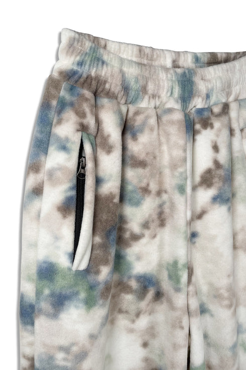 【RESTOCK】TIE-DYE BOA PANTS -IVORY MIX- *Last1