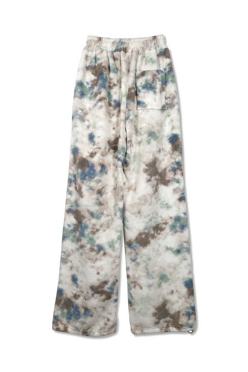 【RESTOCK】TIE-DYE BOA PANTS -IVORY MIX- *Last1