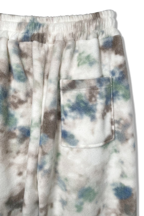 【RESTOCK】TIE-DYE BOA PANTS -IVORY MIX- *Last1