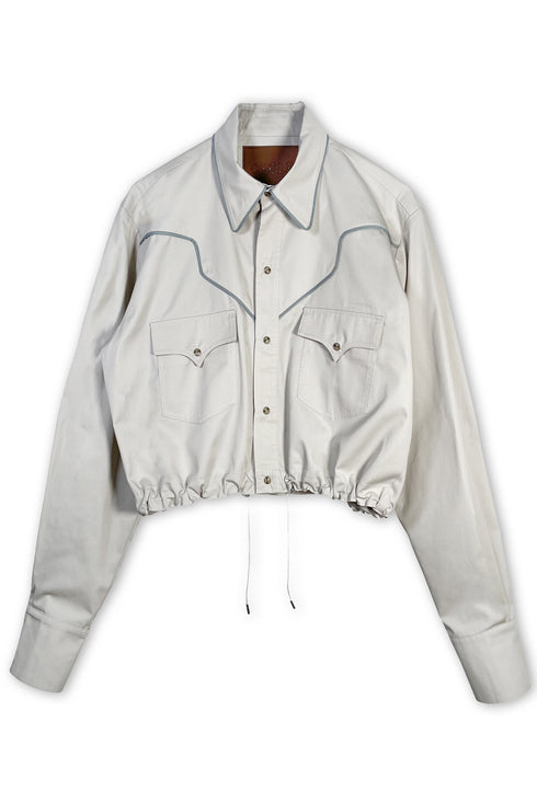 【RESTOCK】WESTERN COWBOY SHIRT -GRAY- *Last1