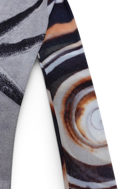 SECOND SKIN TOPS "Psychedelic anemone"