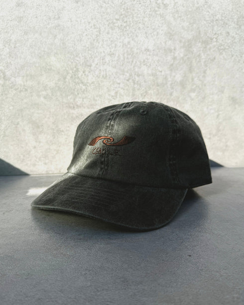 SPIRAL LOGO EMBROIDERY CAP