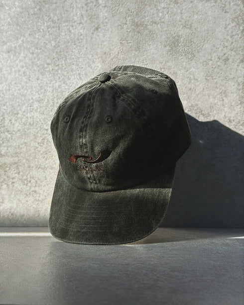 SPIRAL LOGO EMBROIDERY CAP