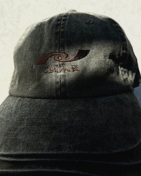 SPIRAL LOGO EMBROIDERY CAP