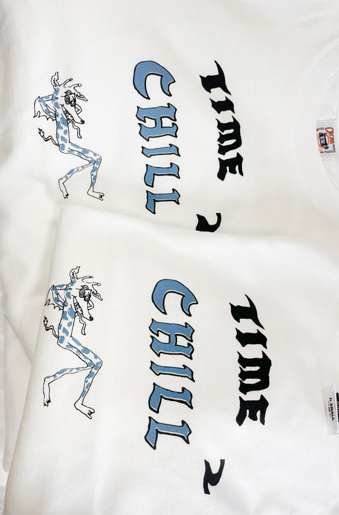 【COME HELL HIGH WATER】Time 2 chill KIDS LONG SLEEVE TEE