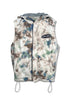 TIE-DYE BOA VEST -IVORY MIX- *Last1