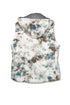TIE-DYE BOA VEST -IVORY MIX- *Last1