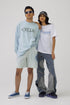 【RESTOCK】CYCLE 23SS LOGO LONG SLEEVE TEE -LIGHT BLUE- *Last1