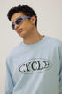 【RESTOCK】CYCLE 23SS LOGO LONG SLEEVE TEE -LIGHT BLUE- *Last1