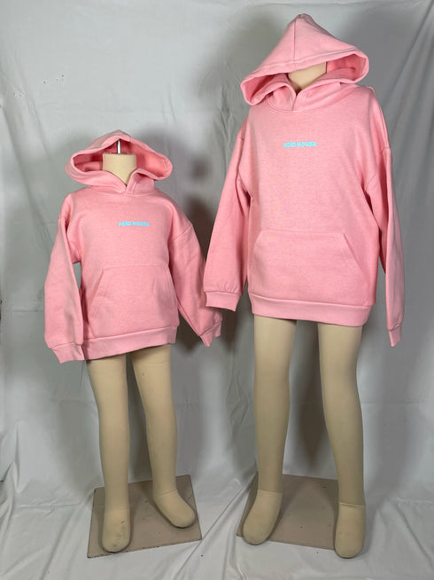 【COME HELL HIGH WATER】acid house KIDS SWEAT -pink-