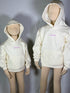【COME HELL HIGH WATER】acid house KIDS HOODIE -ivory- *Last1