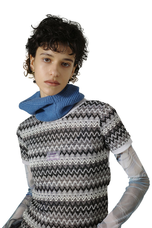 CYCLE KNIT BALACLAVA -BLUE-