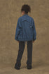 UPCYCLE WESTERN DENIM PANTS -BLUE × BLACK-