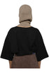 CYCLE KNIT BALACLAVA -BROWN-