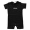 【COME HELL HIGH WATER】acid house BABY ROMPERS -black-