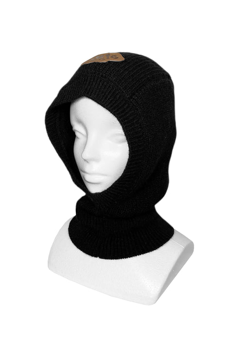 CYCLE KNIT BALACLAVA -BLACK- *Last1