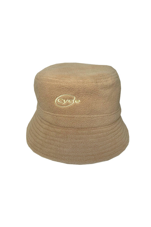 CYCLE FLEECE HAT -BEIGE- *Last1