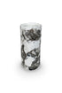 MARBLE FLOWER VASE -BLACK×WHITE-