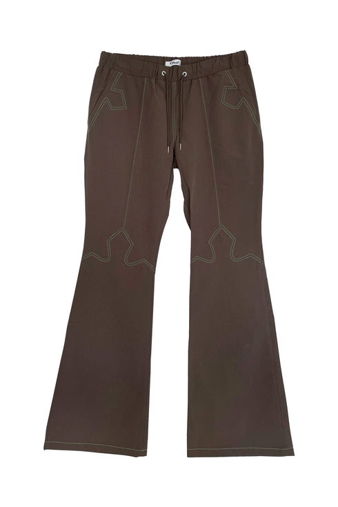 【RESTOCK】 SPACEY WESTERN  TROUSERS -BROWN- *Last1