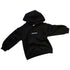 【COME HELL HIGH WATER】acid house KIDS HOODIE -black-