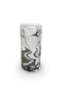 MARBLE FLOWER VASE -BLACK×WHITE-