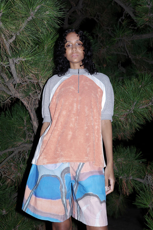 SPIRIT AMEBA PANTS -BLUE-