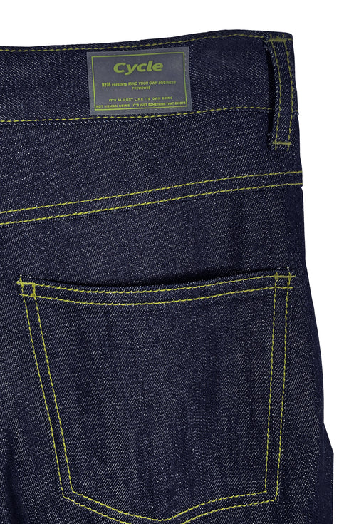 DENIM FIREMAN PANTS -INDIGO- *Last1