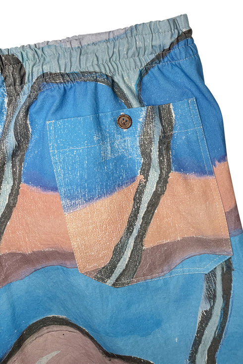 SPIRIT AMEBA PANTS -BLUE-