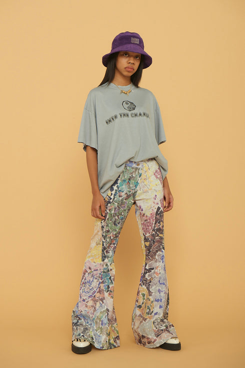 SUEDE BUCKET HAT -PURPLE-