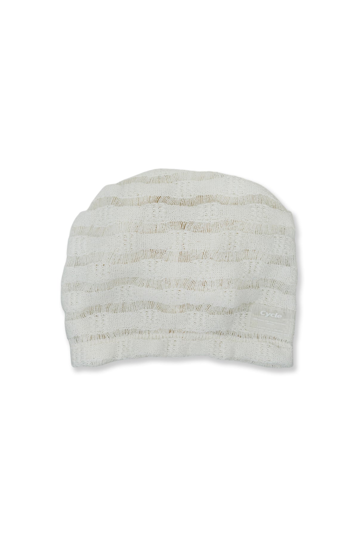 cycle by myob ビーニー Paper logo rib beanie -black- – Cycle by myob